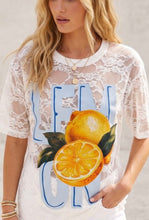 Load image into Gallery viewer, N lace graphic top