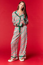 Load image into Gallery viewer, R candy cane Christmas pjs