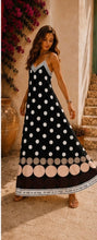 Load image into Gallery viewer, N print rayon maxi dress