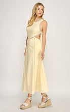 Load image into Gallery viewer, H side cut out maxi dress