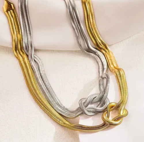 N IG style Deer stainless steel choker