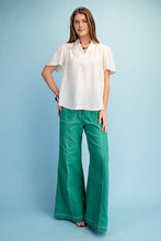 Load image into Gallery viewer, Gg v neck blouse trapunto stiching