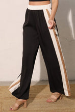 Load image into Gallery viewer, T Bubble halter top/color block pants
