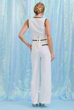 Load image into Gallery viewer, R Woven vest and pants with contrast details