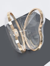 Load image into Gallery viewer, Hd acrylic clear heart clutch