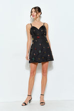 Load image into Gallery viewer, I Black dress embellishments dress
