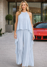 Load image into Gallery viewer, N 2pcs halter silk set