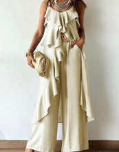 Load image into Gallery viewer, N 2pcs ruffles tunic/pants