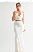 Load image into Gallery viewer, E sateen skirt with halter top
