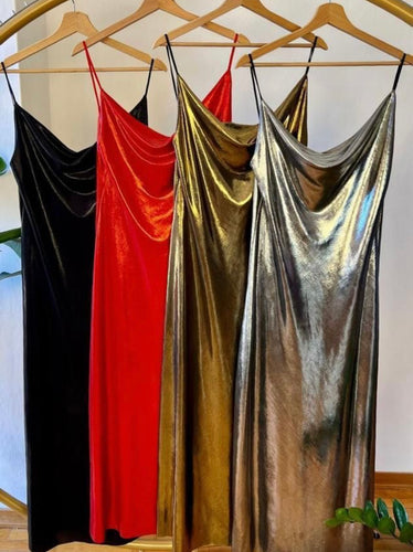 Lc liquit slit midi dress