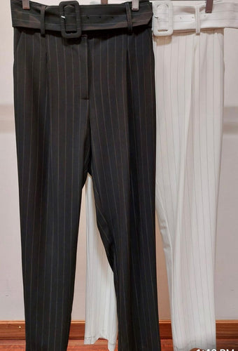 O Pin stripe pants