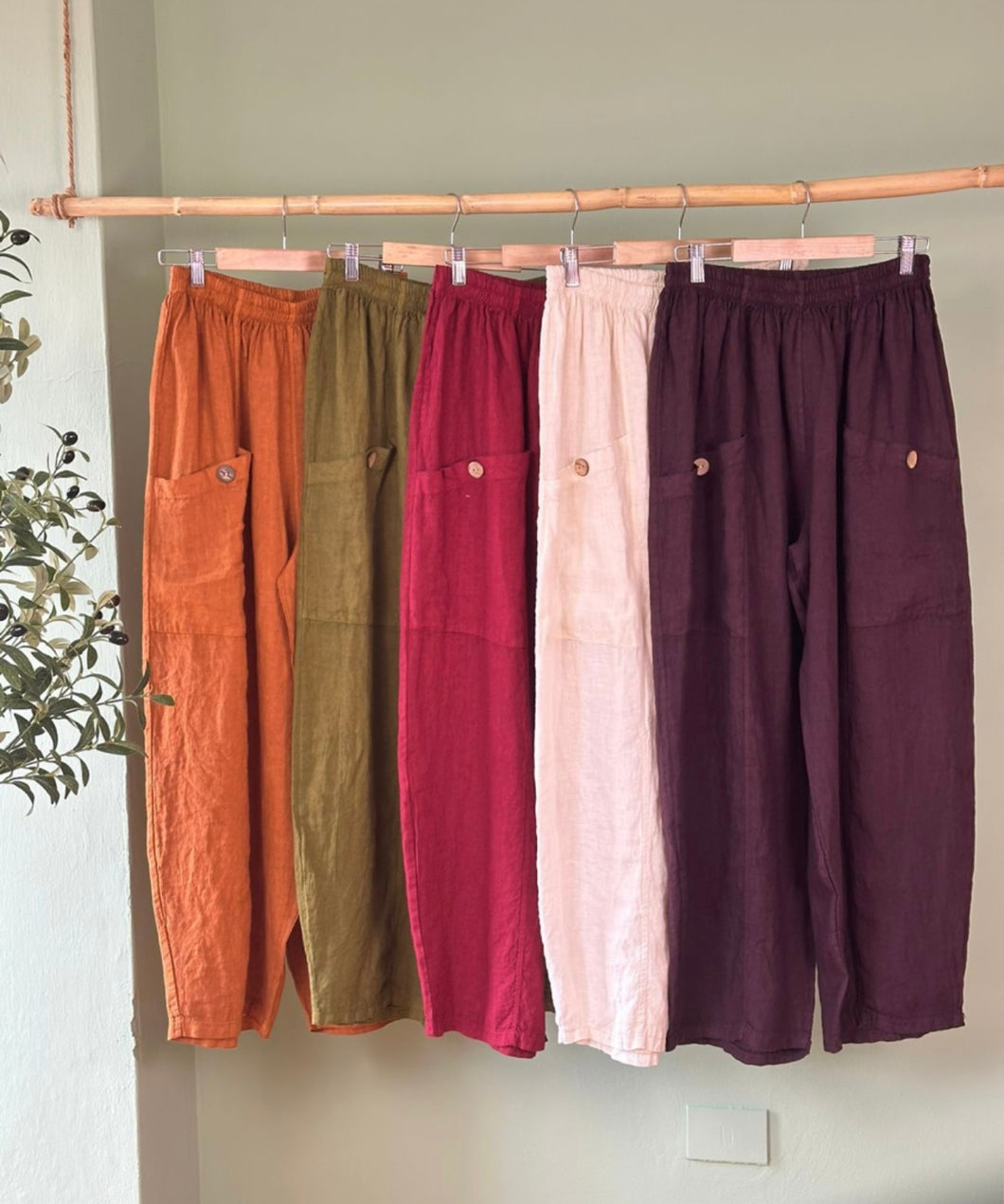 Lc linen pants slouch