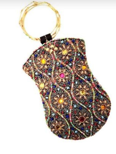 S beaded mini bag