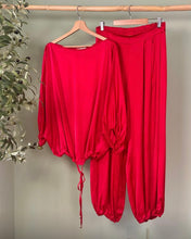 Load image into Gallery viewer, Lc 2pcs sateen pants/top
