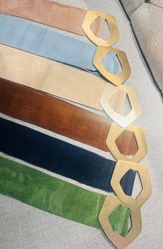 Lc suede belt