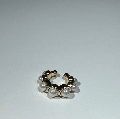 K Ear cuff stainless steel