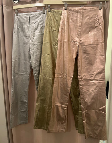 Lc metallic high waisted pants