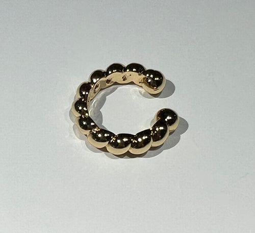 K Ear cuff stainless steel