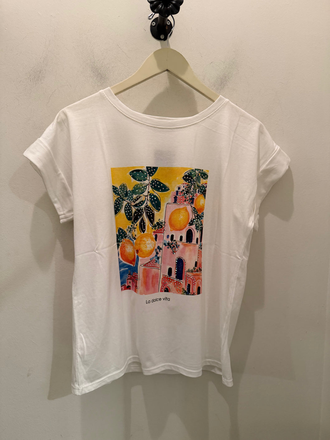 N lemons beading t shirt