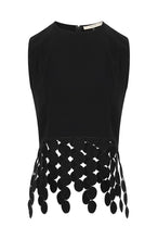 Load image into Gallery viewer, R Arielle sleeveless  top with Trim