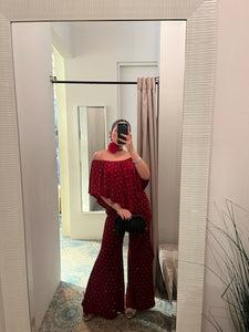 K off shoulder set