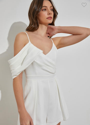 Db cold shoulder romper