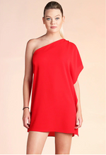 Load image into Gallery viewer, one shoulder dress