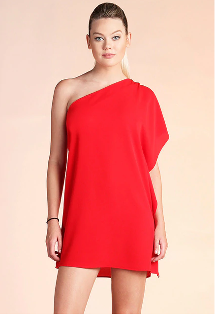 one shoulder dress