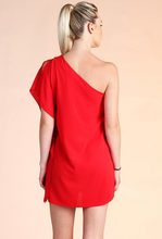 Load image into Gallery viewer, one shoulder dress