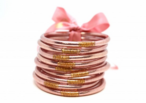 Rose Gold All Weather Bangles