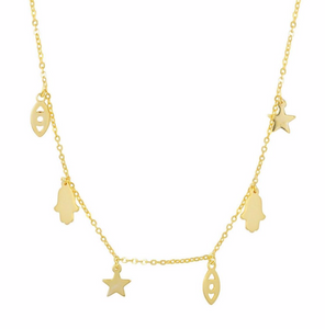 Touch Of Gold Lucky Necklace