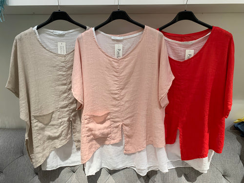 Linen 2 pcs top
