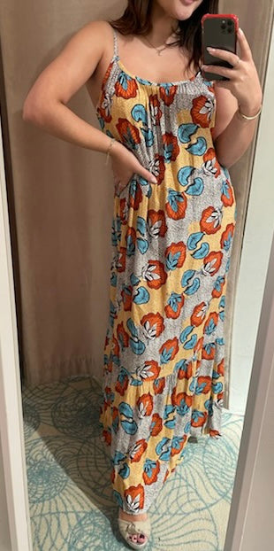 Lc stamp long dress