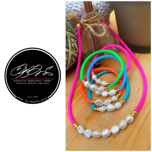 TR freshwater pearls bracelet