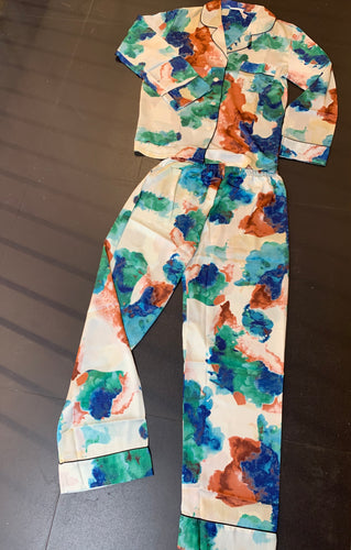 Aquarela Silk PJ Set