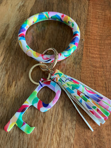 Multicolor key ring