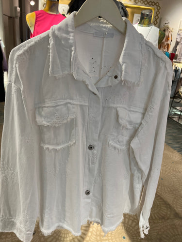 Lc white calada jacket
