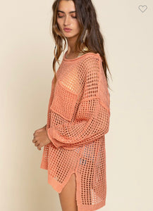 P blaze coral cover up