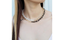 Load image into Gallery viewer, Og enamel paper clip chain