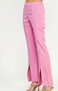 Sb crop top pants lilac set