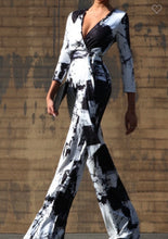 Load image into Gallery viewer, Tie Dye cotton v neck jumpsuit
