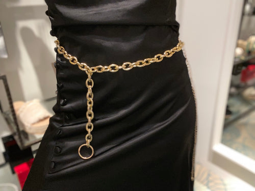 Single layer chain belt