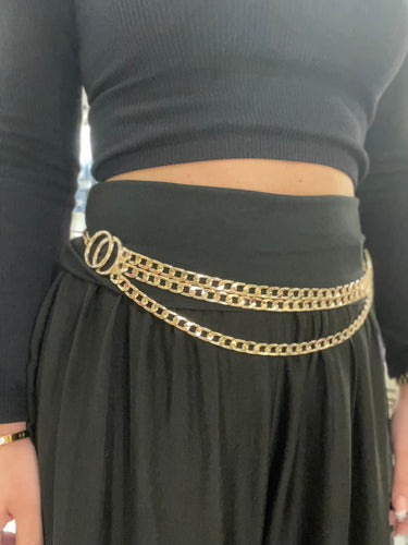 I multi layer belt chain