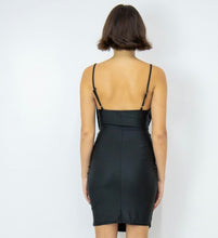 Load image into Gallery viewer, Ct cut out little black dress