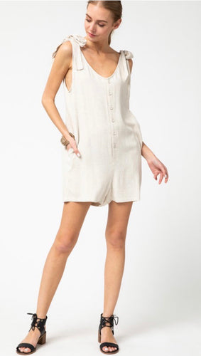 Linen romper