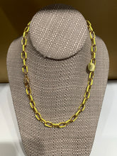 Load image into Gallery viewer, Og enamel complete chain with gold