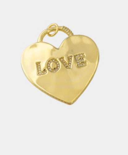 Og heart with love print