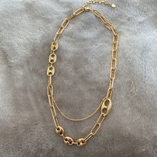 Load image into Gallery viewer, Og ank 164 gold /rhodium  silvernecklace