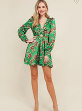 Load image into Gallery viewer, T surplice style cutout mini dress