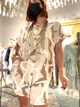 Load image into Gallery viewer, Impresion shirt linen dress